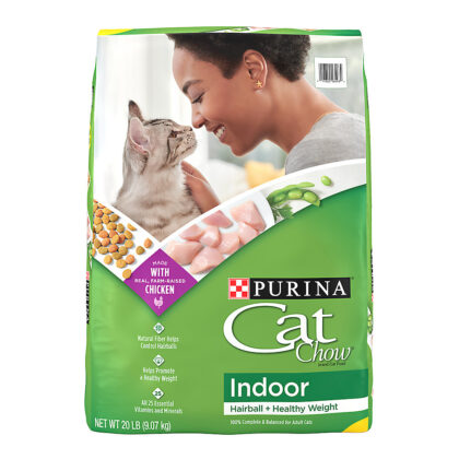 Purina® Cat Chow® Indoor Adult Cat Dry Food - Chicken, Natural, Real Meat